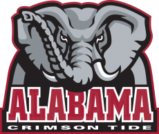 Alabama Crimson Tide 2001-2003 Primary Logo custom vinyl decal