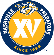 Nashville Predators 2013 14 Anniversary Logo custom vinyl decal