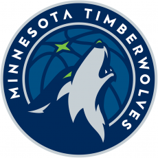 Minnesota Timberwolves 2017-2018 Pres Primary Logo heat sticker