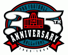 National Football League 1998 Anniversary Logo custom vinyl decal