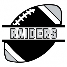 Football Oakland Raiders Logo heat sticker