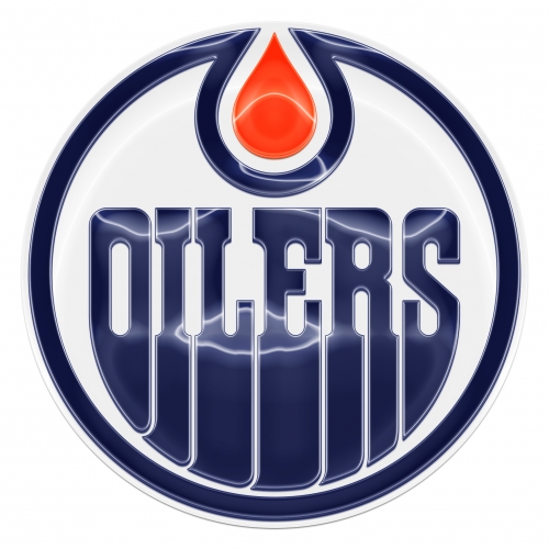 Edmonton Oilers Crystal Logo custom vinyl decal