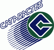 Shawinigan Cataractes 1990 91-1997 98 Primary Logo heat sticker