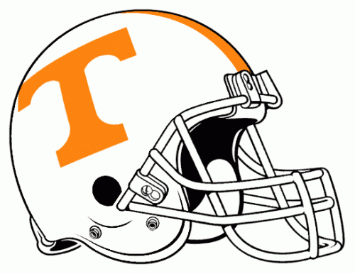 Tennessee Volunteers 1983-2014 Helmet Logo custom vinyl decal