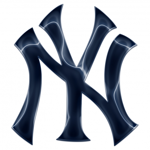 New York Yankees Crystal Logo custom vinyl decal