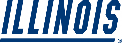 Illinois Fighting Illini 1989-2013 Wordmark Logo 02 heat sticker