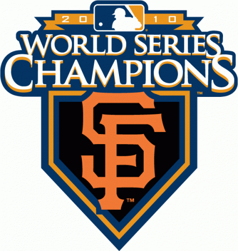 San Francisco Giants 2010 Champion Logo custom vinyl decal