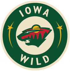 Iowa Wild 2013-Pres Alternate Logo custom vinyl decal