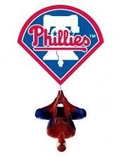 Philadelphia Phillies Spider Man Logo custom vinyl decal