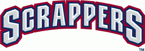 Mahoning Valley Scrappers 2009-Pres Wordmark Logo heat sticker