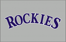 Colorado Rockies 1994-1999 Jersey Logo custom vinyl decal