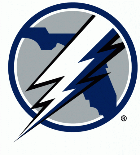 Tampa Bay Lightning 2007 08-2010 11 Alternate Logo heat sticker