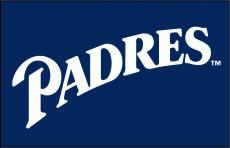 San Diego Padres 1999-2003 Batting Practice Logo custom vinyl decal