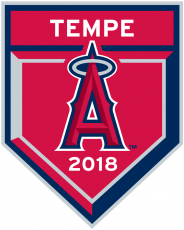 Los Angeles Angels 2018 Event Logo heat sticker