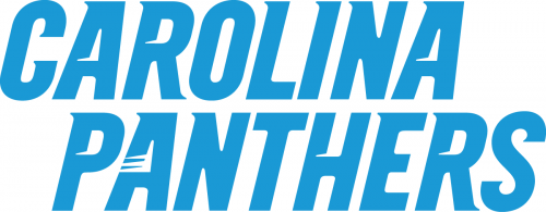 Carolina Panthers 2012-Pres Wordmark Logo heat sticker
