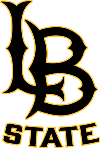 Long Beach State 49ers 2014-Pres Alternate Logo 04 custom vinyl decal