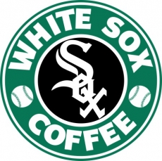 Chicago White Sox Starbucks Coffee Logo heat sticker
