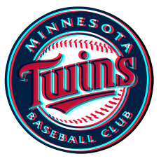 Phantom Minnesota Twins logo heat sticker