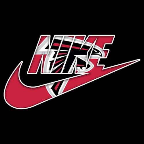 Atlanta Falcons Nike logo custom vinyl decal