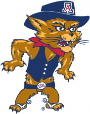 Arizona Wildcats 2003-2012 Mascot Logo heat sticker