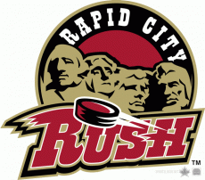 Rapid City Rush 2014 15-Pres Alternate Logo custom vinyl decal