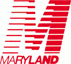 Maryland Terrapins 1984-1988 Wordmark Logo heat sticker