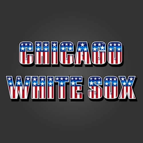 Chicago White Sox American Captain Logo heat sticker