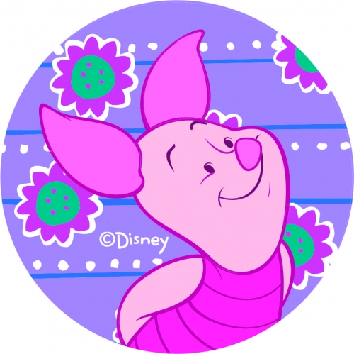 Disney Piglet Logo 10 heat sticker