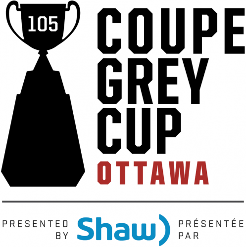 Grey Cup 2017 Wordmark Logo heat sticker