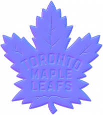 Toronto Maple Leafs Colorful Embossed Logo heat sticker