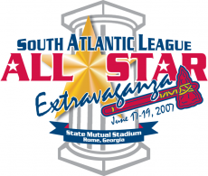 All-Star Game 2007 Primary Logo heat sticker