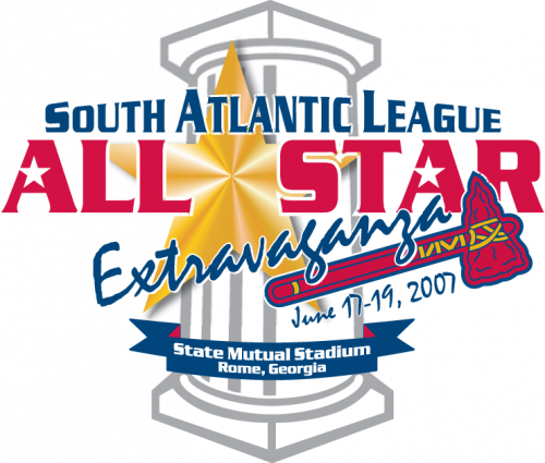 All-Star Game 2007 Primary Logo heat sticker