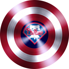 Captain American Shield Logo Custom Vinyl Decal