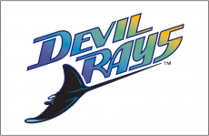 Tampa Bay Rays 1998-2000 Jersey Logo 02 custom vinyl decal