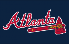 Atlanta Braves 2019-Pres Jersey Logo 02 custom vinyl decal