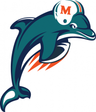Miami Dolphins 1997-2012 Alternate Logo heat sticker