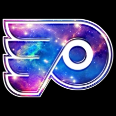 Galaxy Philadelphia Flyers Logo heat sticker