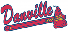 Danville Braves 1993-Pres Wordmark Logo 2 heat sticker