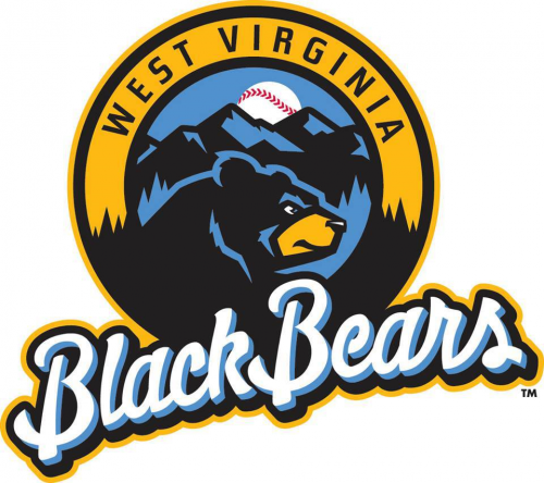 West Virginia Black Bears 2015-Pres Primary Logo heat sticker