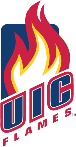 Illinois-Chicago Flames 2008-Pres Primary Logo custom vinyl decal