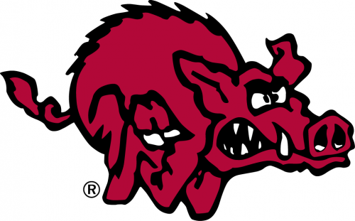 Arkansas Razorbacks 1980-1992 Alternate Logo custom vinyl decal