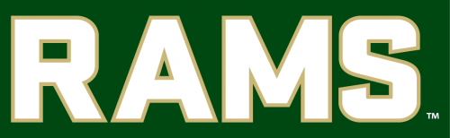 Colorado State Rams 2015-Pres Wordmark Logo 12 heat sticker