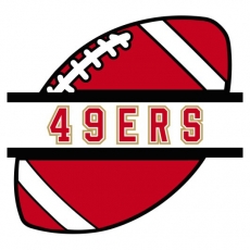 Football San Francisco 49ers Logo custom vinyl decal