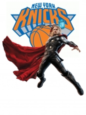 New York Knicks Thor Logo heat sticker