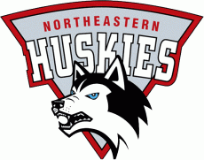 Northeastern Huskies 1992-2000 Primary Log heat sticker