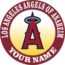 Los Angeles Angels Of Anaheim Customized Logo heat sticker
