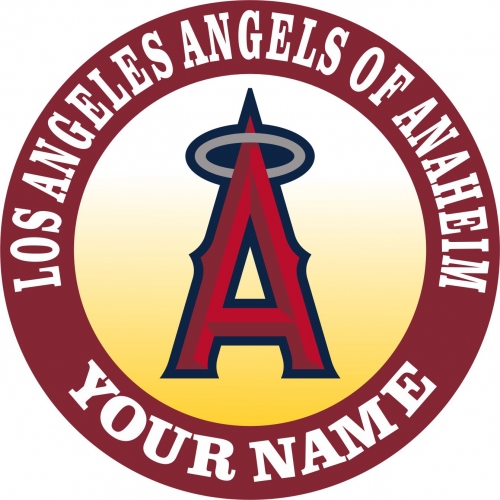 Los Angeles Angels Of Anaheim Customized Logo custom vinyl decal