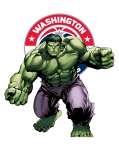 Washington Wizards Hulk Logo heat sticker