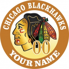 Chicago Blackhawks Customized Logo custom vinyl decal
