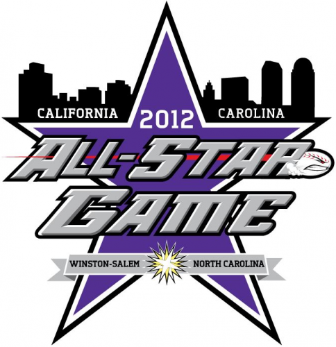 All-Star Game 2012 Primary Logo 5 heat sticker